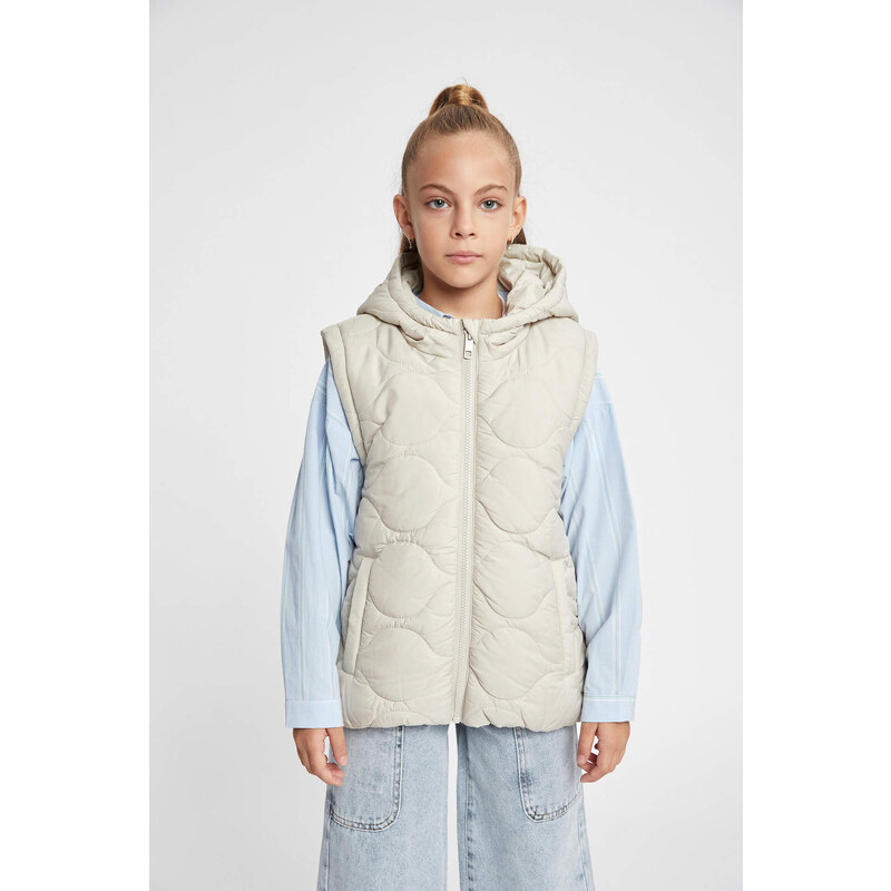 DEFACTO Fleece Lined Puffer Jacket