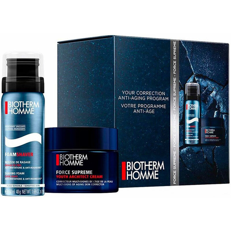 Biotherm Dárková sada Homme Force Supreme Rebuilder Set Gel