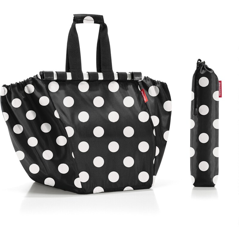 Nákupní taška Reisenthel Easyshoppingbag Dots white