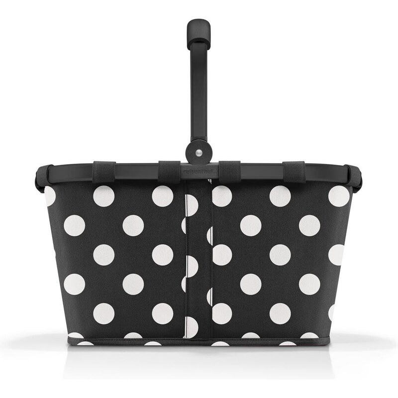 Nákupní košík Reisenthel Carrybag Frame Dots white