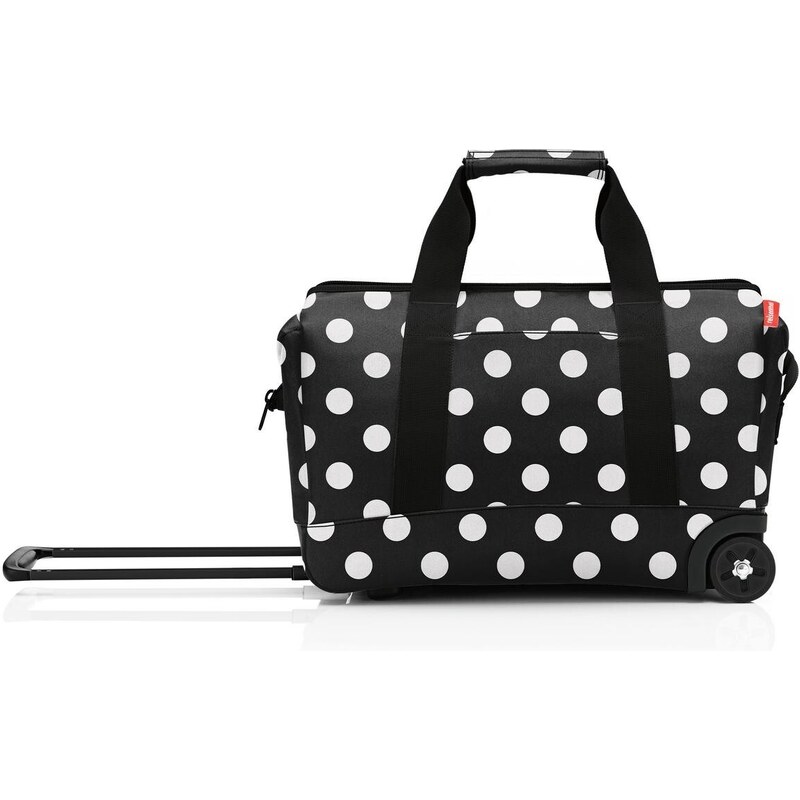 Cestovní taška na kolečkách Reisenthel Allrounder Trolley Frame Dots white