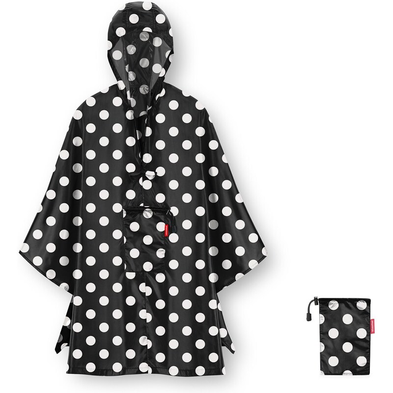 Poncho Reisenthel Mini Maxi Poncho Dots white