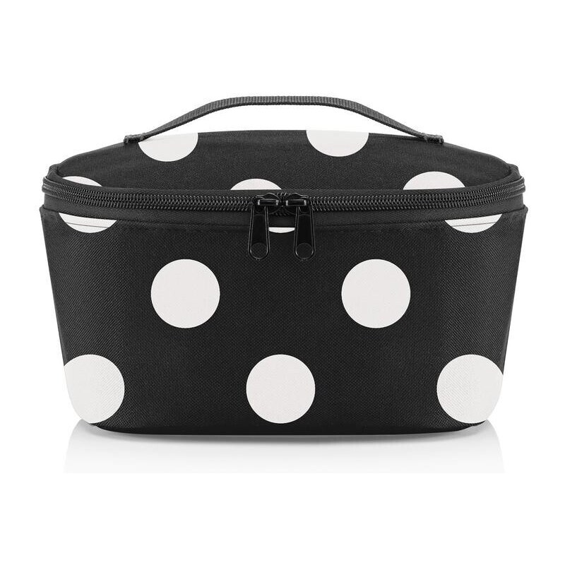 Termobox Reisenthel Coolerbag S pocket Dots white