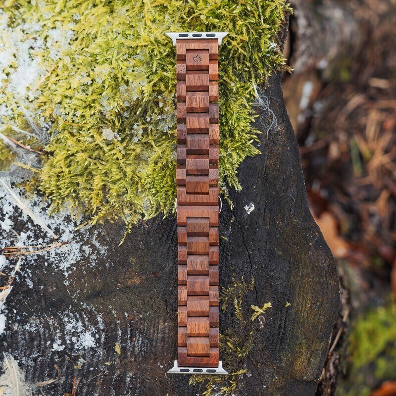 TimeWood Dřevěný řemínek Apple Watch Band W