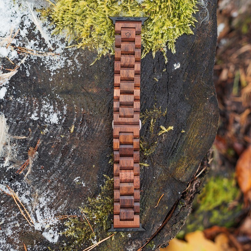 TimeWood Dřevěný řemínek Apple Watch Band W