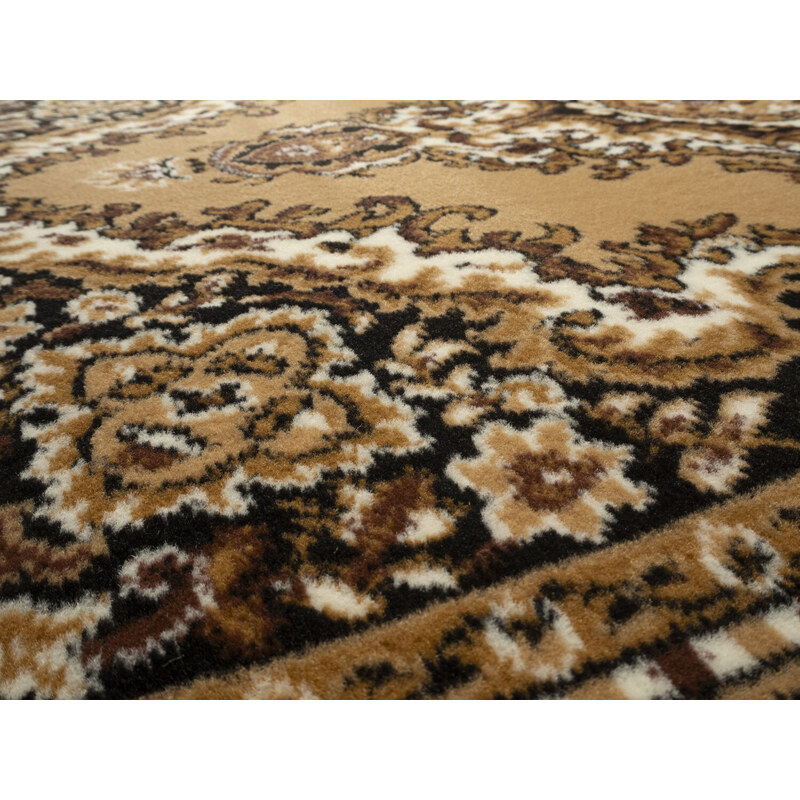 Alfa Carpets Kusový koberec TEHERAN T-102 beige kruh - 160x160 (průměr) kruh cm