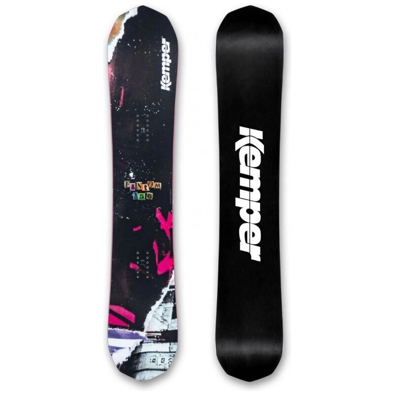 SNOWBOARD KEMPER Fantom 2023/24 - černá -