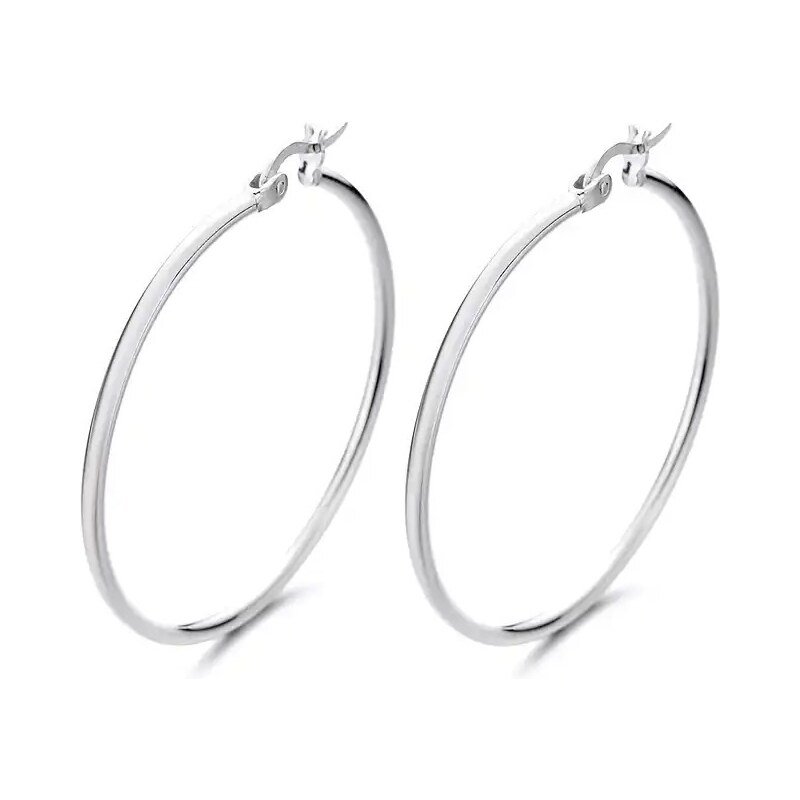 MAJYA Stříbrné náušnice GAURA 20 mm 10828 88482401