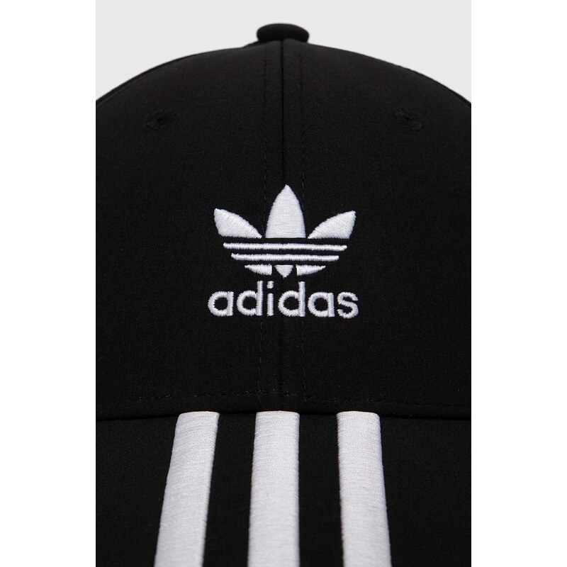 Kšiltovka adidas Originals černá barva, s aplikací, IT7617