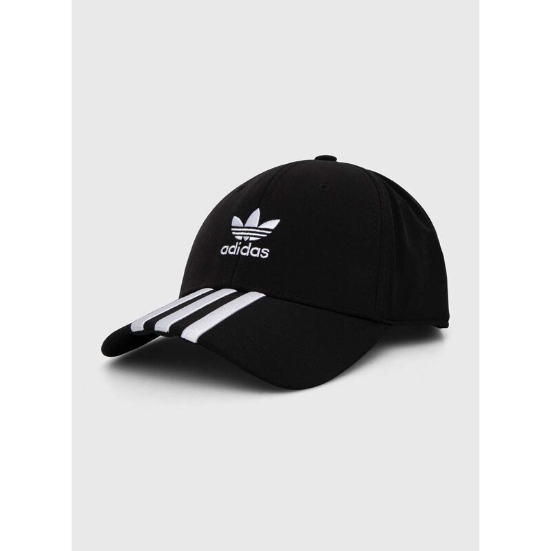 Kšiltovka adidas Originals černá barva, s aplikací, IT7617