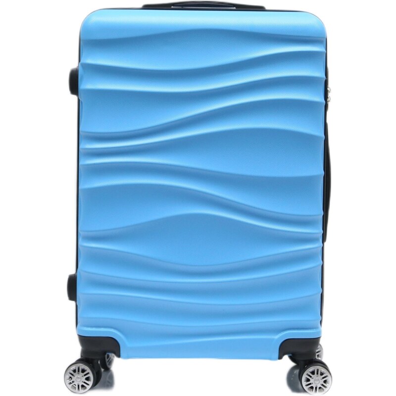 TRAVELEO Střední kufr Jantar Sky Blue