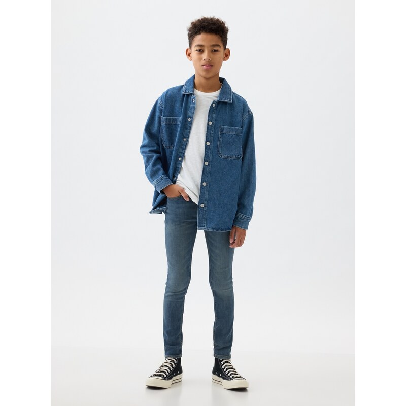 GAP Dětské džíny skinny Washwell - Kluci