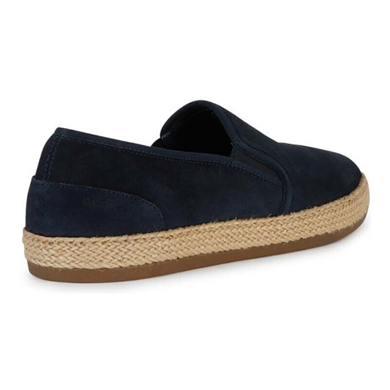 Semišové espadrilky Geox U PANTELLERIA tmavomodrá barva, U25DWA 00022 C4064