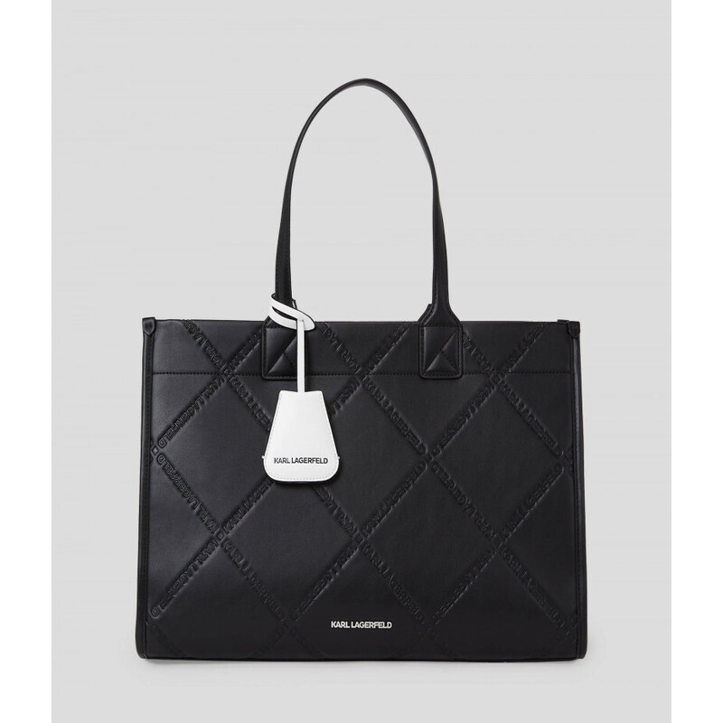 KABELKA KARL LAGERFELD K/SKUARE LG TOTE EMBOSSED