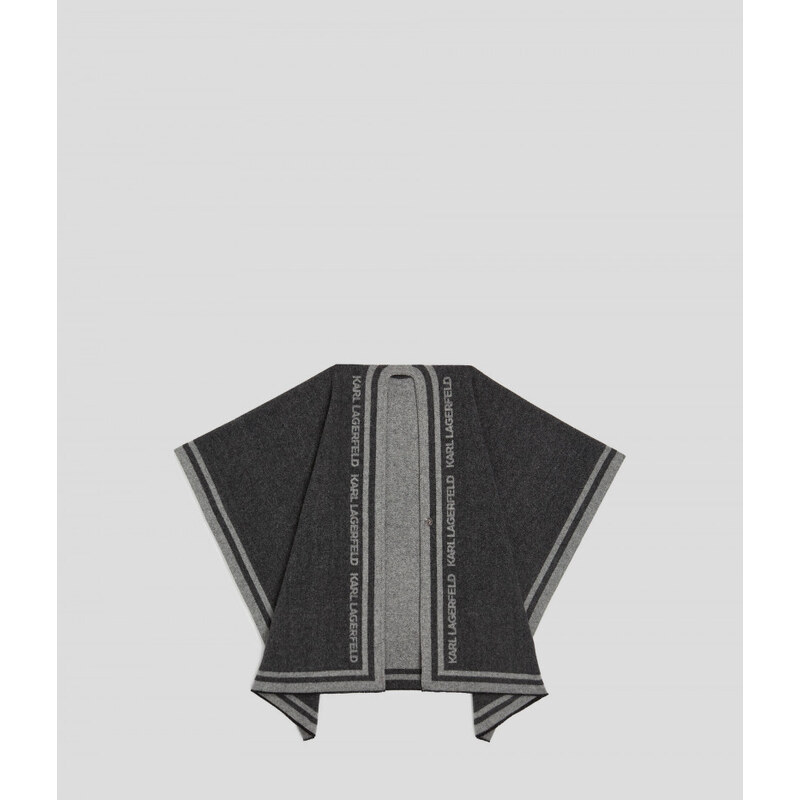 PONČO KARL LAGERFELD K/ESSENTIAL PONCHO