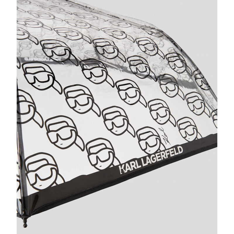 DEŠTNÍK KARL LAGERFELD K/IKONIK 2.0 TRANS SM UMBRELLA