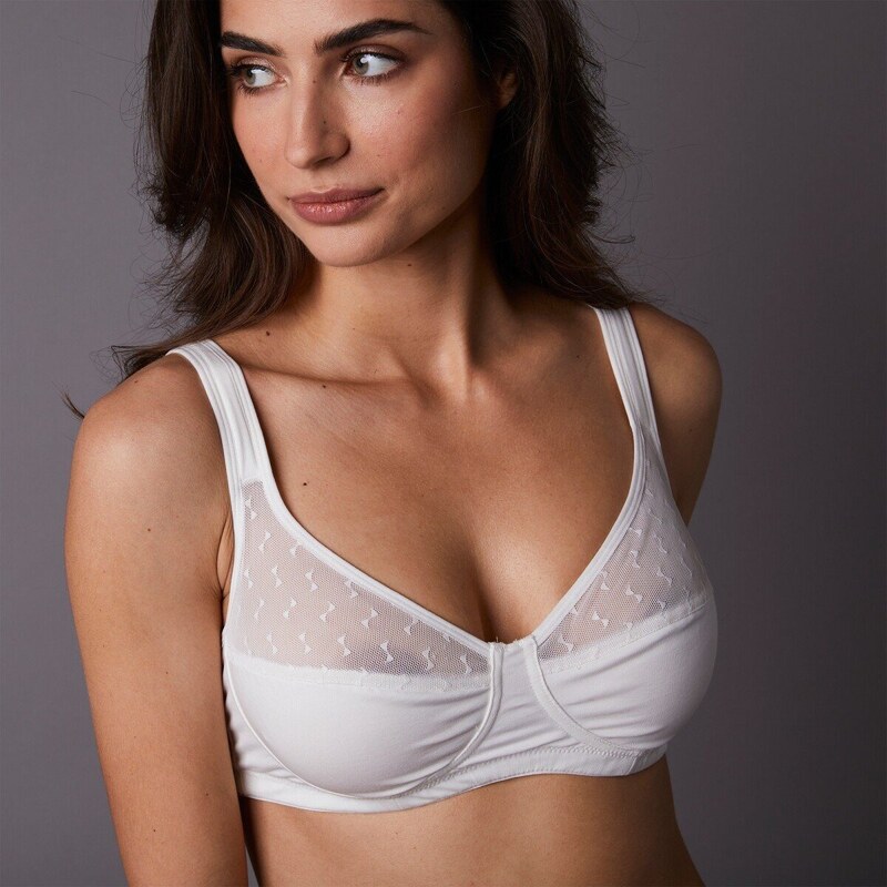 Confidence Lingerie Jednobarevná přiléhavá podprsenka Casma, bez 88646680