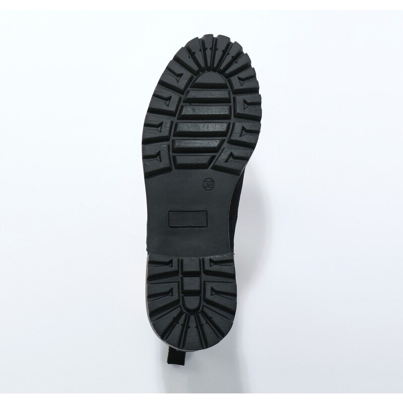 Blancheporte Kotníkové boty chelsea s bočními pruženkami černá 36