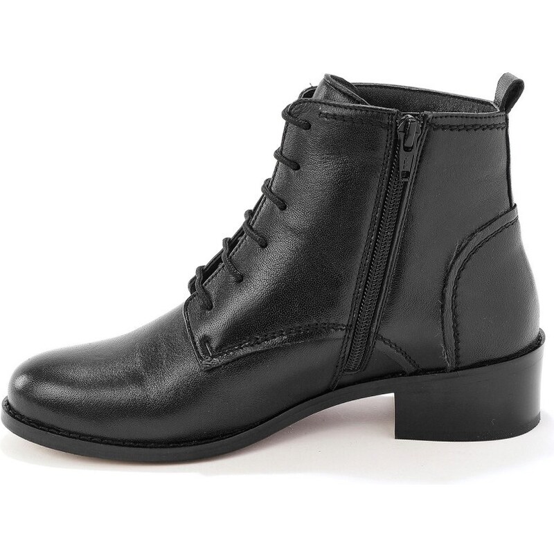 Blancheporte Kotníkové šněrovací boty černá 37