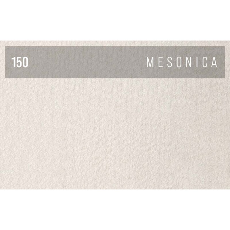 Krémově bílá látková rohová pohovka MESONICA Puzo 240 cm, pravá