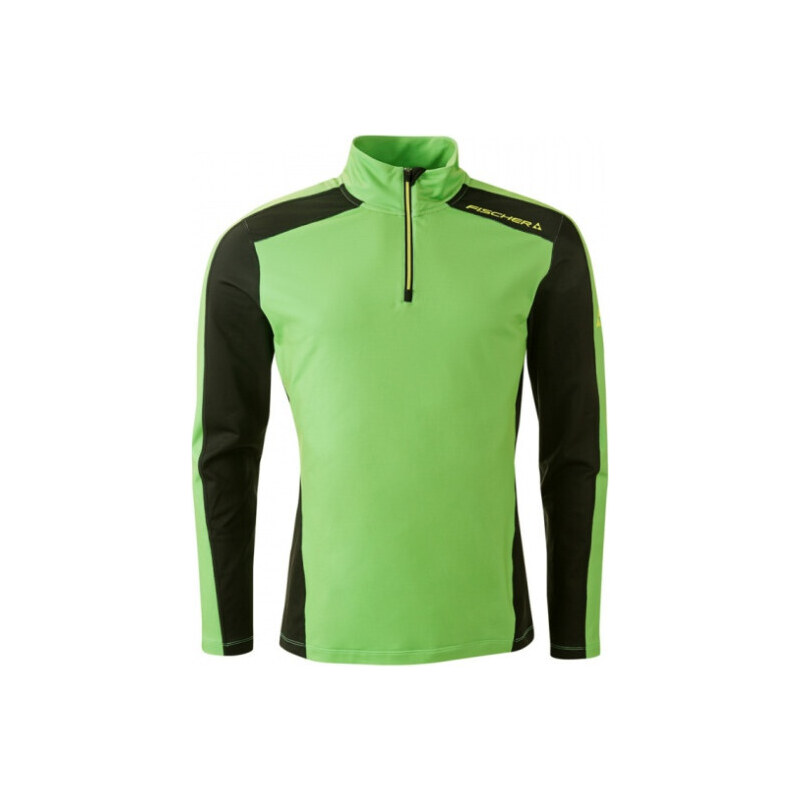 Triko 1/2 zip funkční Fischer Golm Velikost: S zelená 88512093