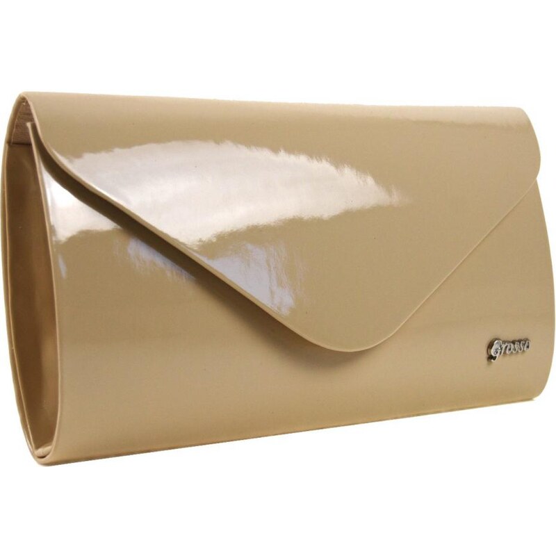 Luxusní dámská listová kabelka SP102 karamel GROSSO