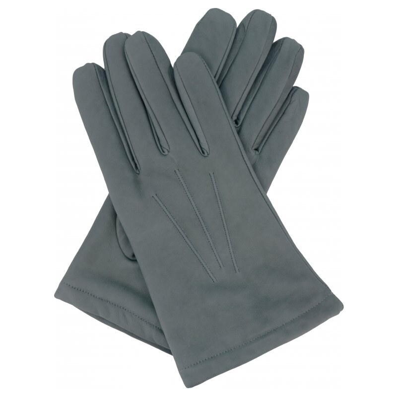 Kreibich pánské rukavice šedé podšívka vlna