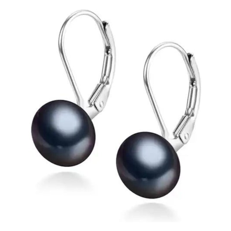 Olivie Stříbrné náušnice 9mm PERLA AAA 8239 88513213
