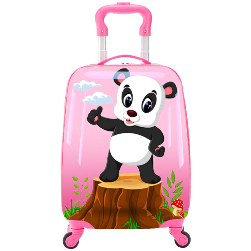 TUCCI Kids 4w dětský cestovní kufr 45 cm Peppy Panda