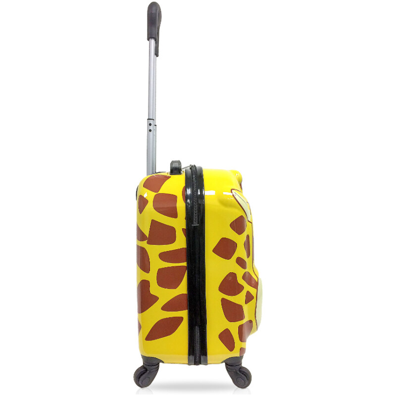 TUCCI Kids 3D 4w dětský cestovní kufr 45 cm Gaffie Giraffe