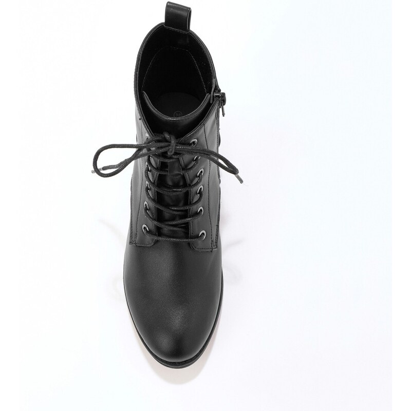 Blancheporte Kotníkové šněrovací boty černá 36