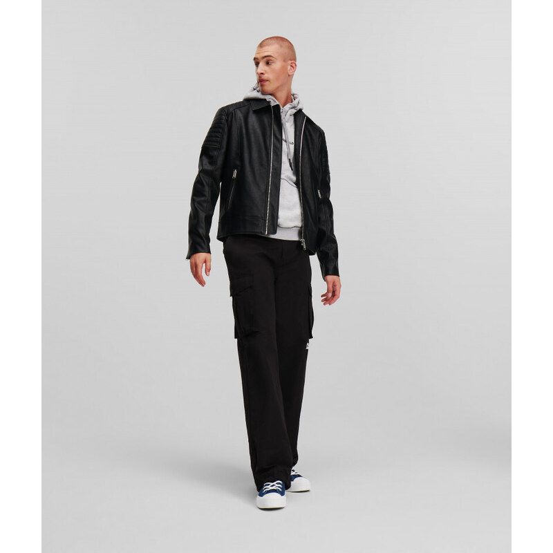 BUNDA KARL LAGERFELD JEANS KLJ FAUX LEATHER JACKET