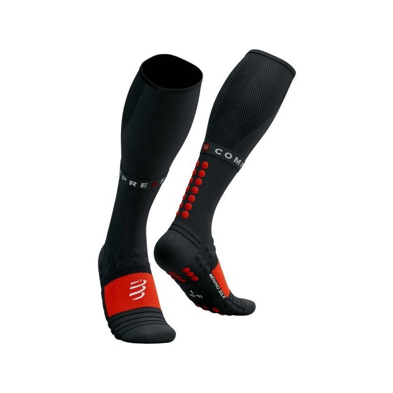 Compressport FULL SOCKS WINTER RUN Teplé kompresní běžecké