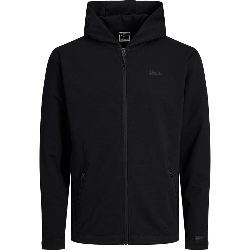 JACK & JONES Mikina antracitová / černá