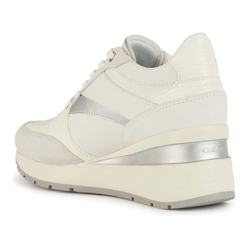 Sneakers boty Geox D ZOSMA bílá barva, D368LA 08504 C1000