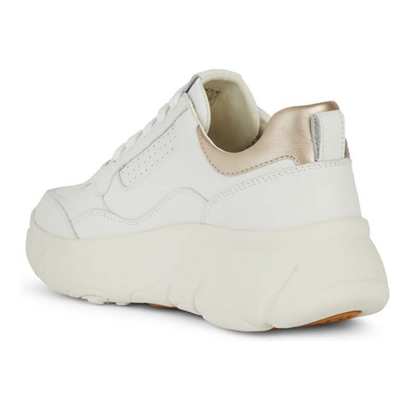 Kožené sneakers boty Geox D NEBULA 2.0 X bílá barva, D45NHB 046NF C1000