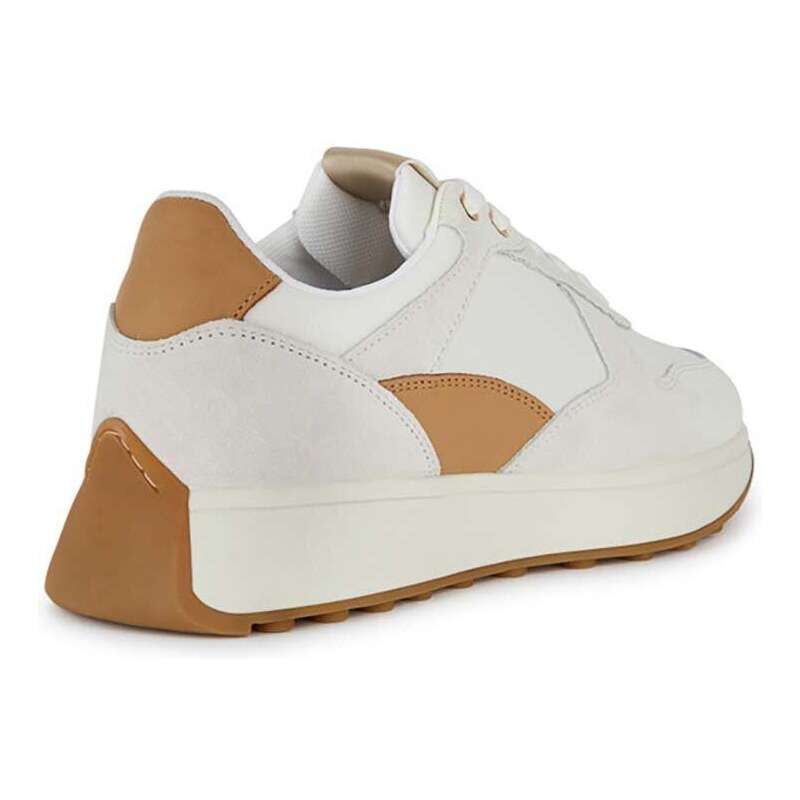 Sneakers boty Geox D AMABEL béžová barva, D45MDA 02285 C1096