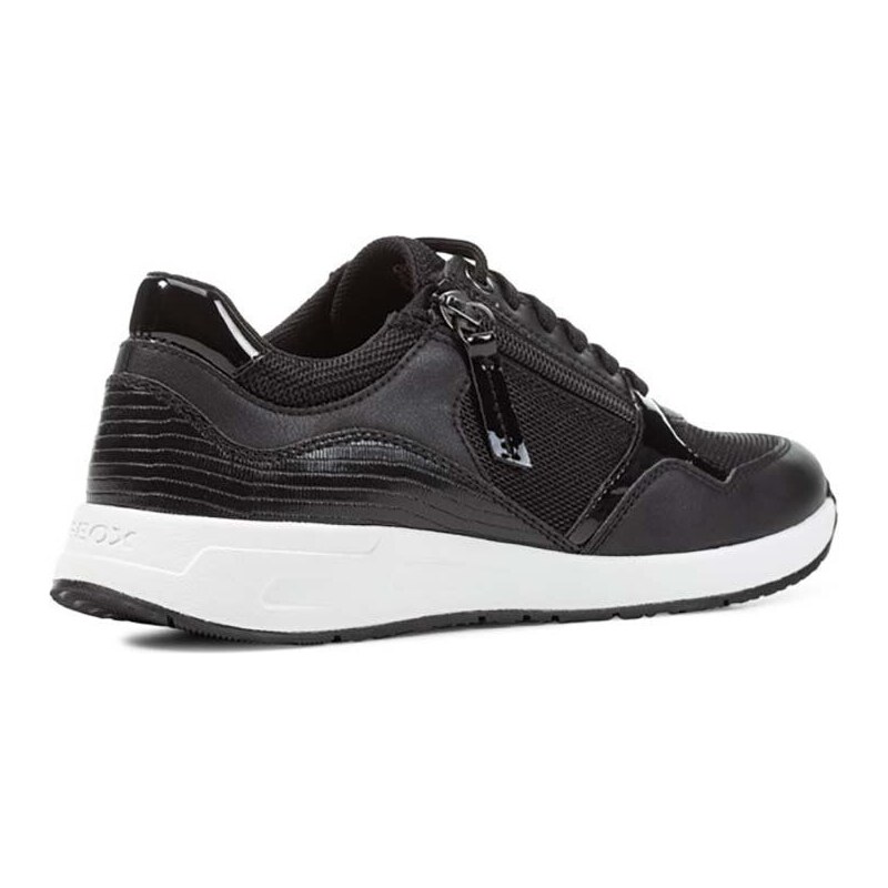 Sneakers boty Geox D BULMYA černá barva, D36NQB 0BC11 C9999