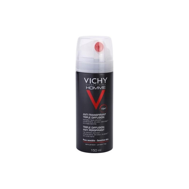 Vichy Deodorant ve spreji 72h Homme (Triple Diffusion Anti Perspirant) 150 ml