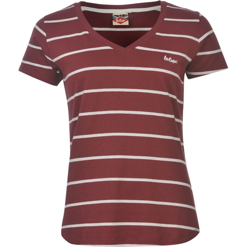 Tričko Lee Cooper YD V Neck dám.