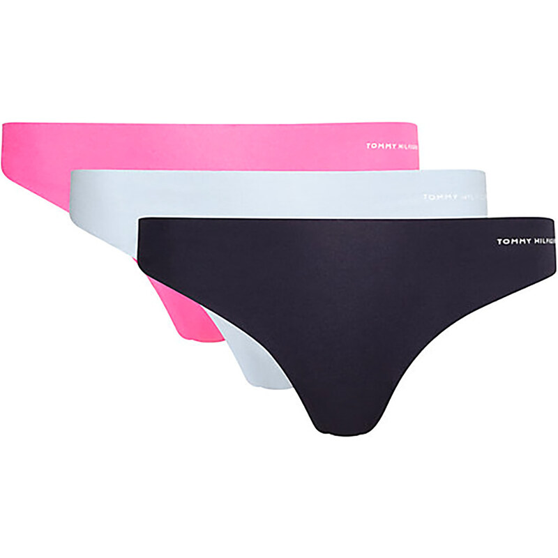 Tommy Hilfiger Dámská tanga Raw Cut 3 Pack