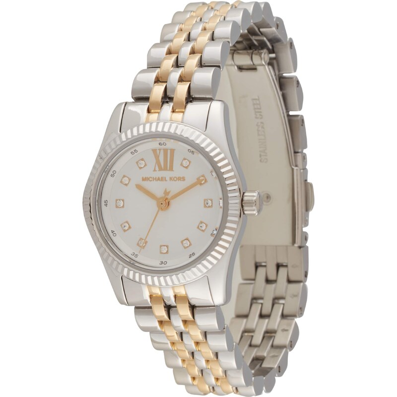 MICHAEL Michael Kors Analogové hodinky LEXINGTON zlatá /