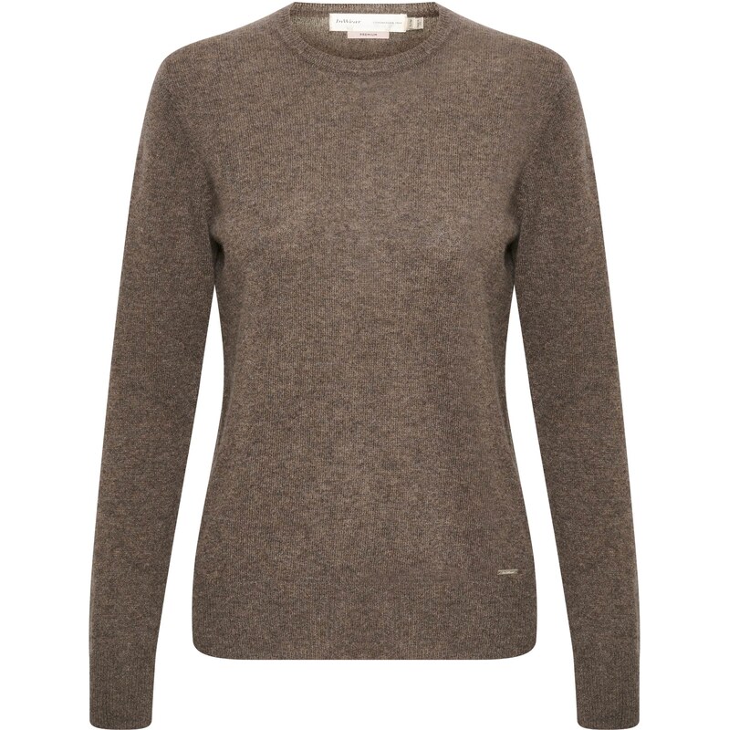 InWear Svetr hnědý melír 112799067