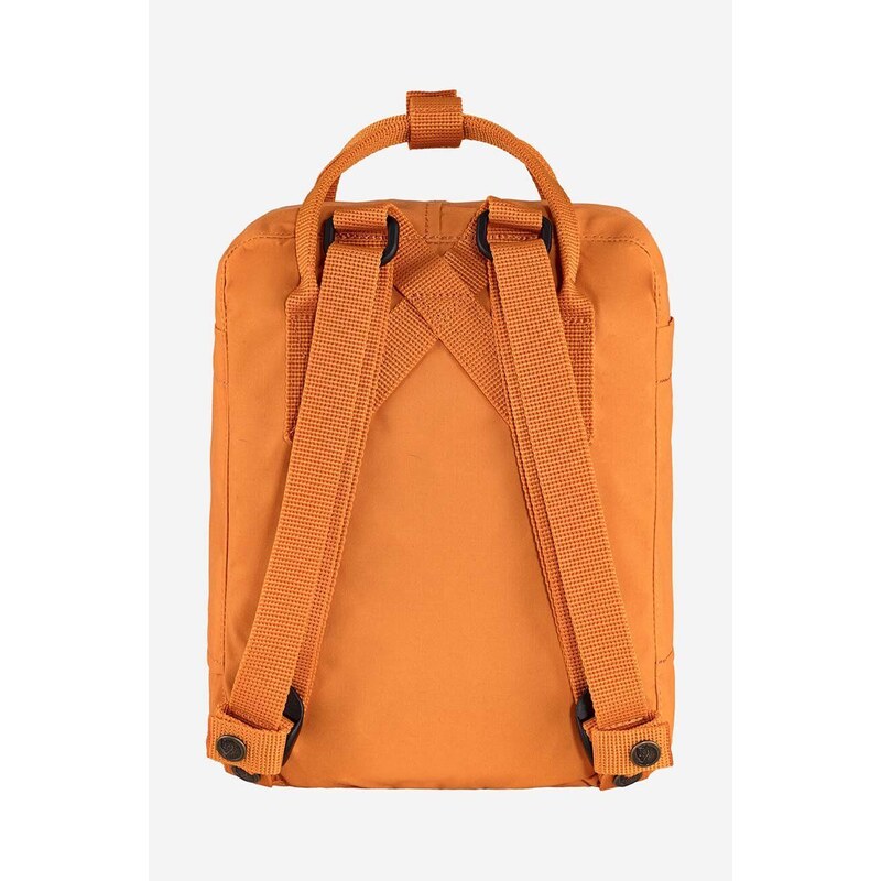 Batoh Fjallraven Kanken Mini oranžová barva, malý, s aplikací, F23561.206-206