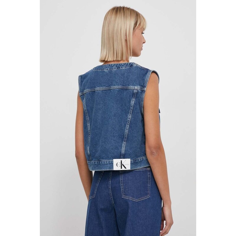 Džínová vesta Calvin Klein Jeans