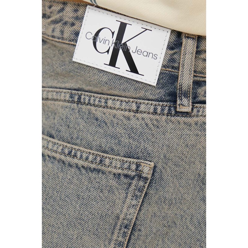 Džínová sukně Calvin Klein Jeans maxi