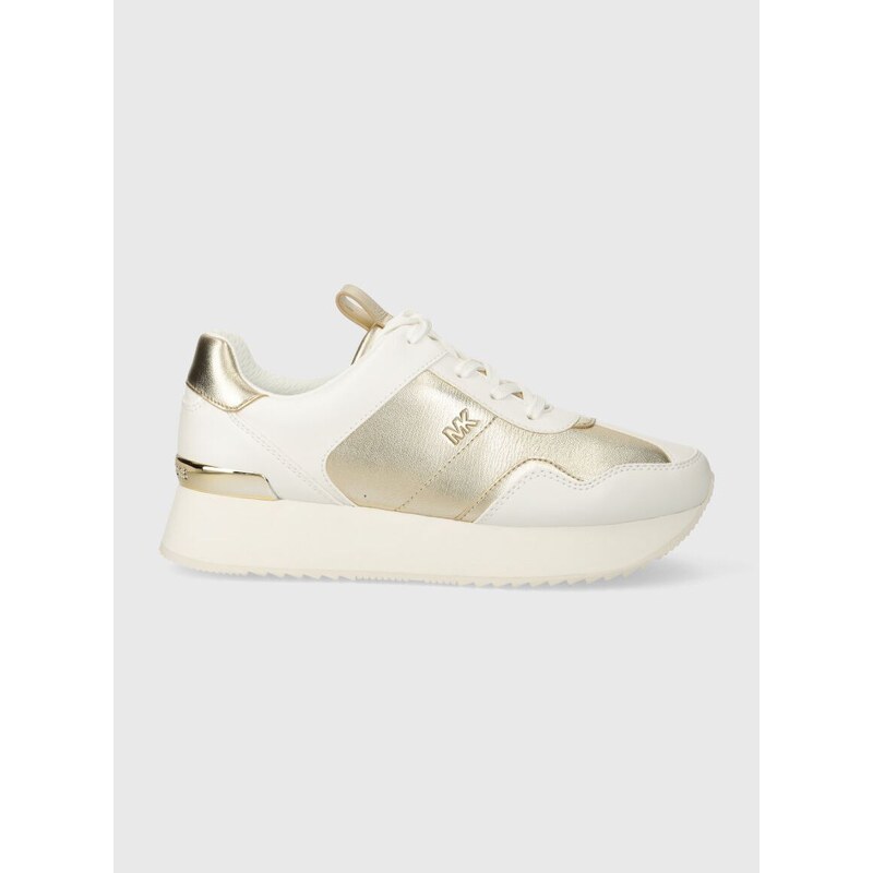 Sneakers boty MICHAEL Michael Kors Raina zlatá barva, 43R4RNFSAM