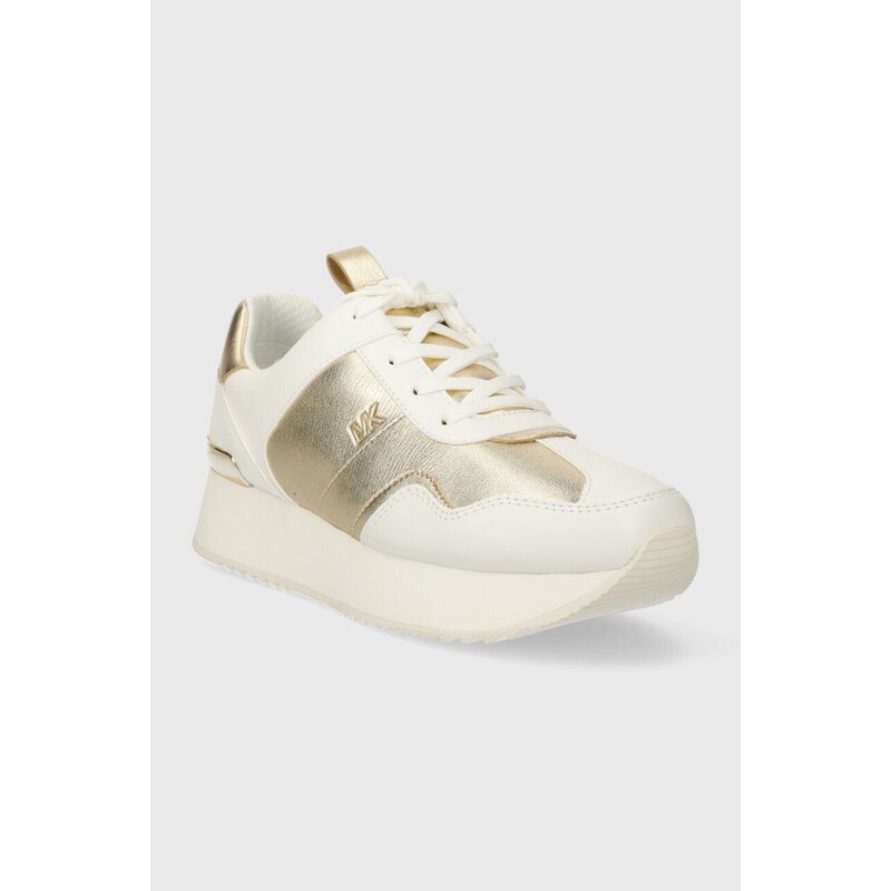 Sneakers boty MICHAEL Michael Kors Raina zlatá barva, 43R4RNFSAM