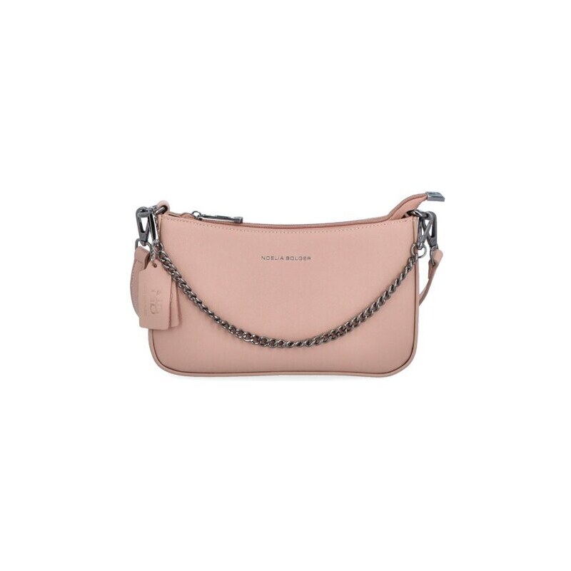 Crossbody kabelka s řetízkem Famito NB 0073 N béžová 88559513