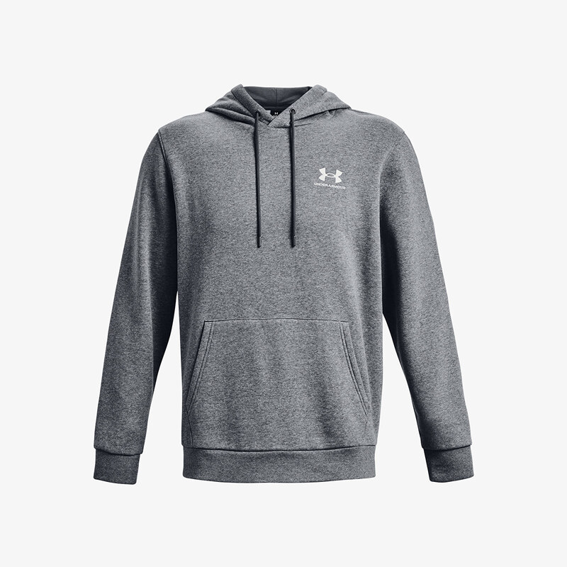 Pánská mikina Under Armour Essential Fleece Hoodie Gray